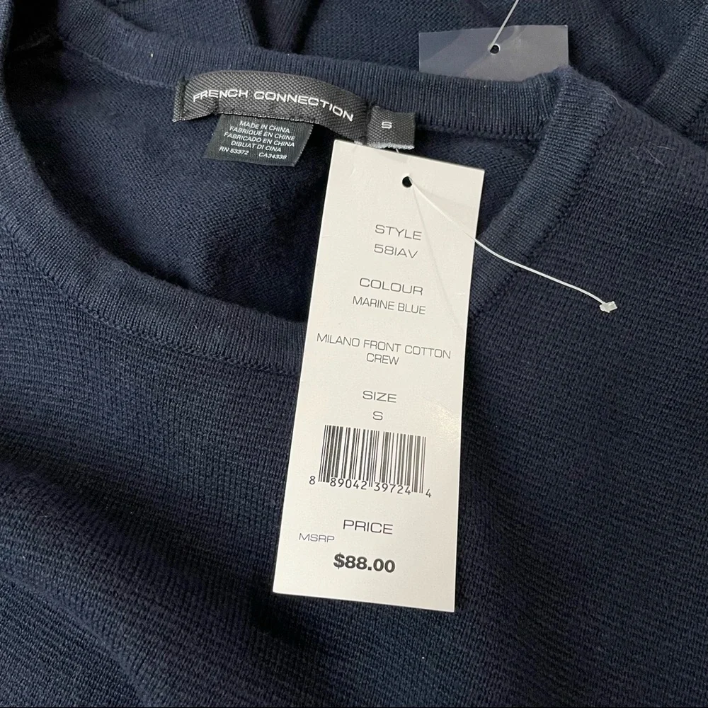 French Connection marine blue size S - Picture 5 of 5